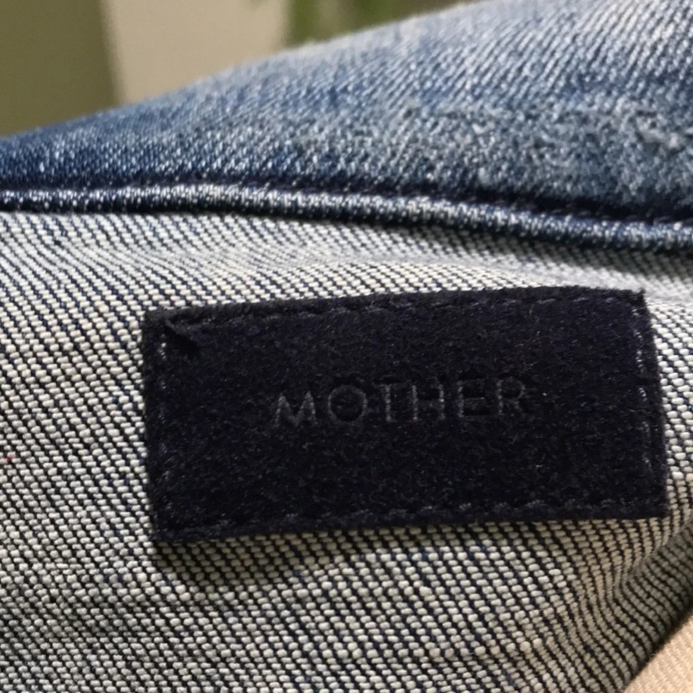 MOTHER Blue Denim Jacket - Picture 6 of 7